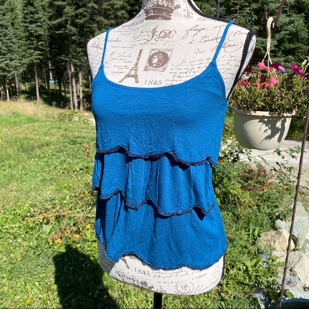 American Eagle Beaded Summer Top sz Small